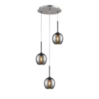 Люстра Zuma Line MD1629-3B Chrome Monic